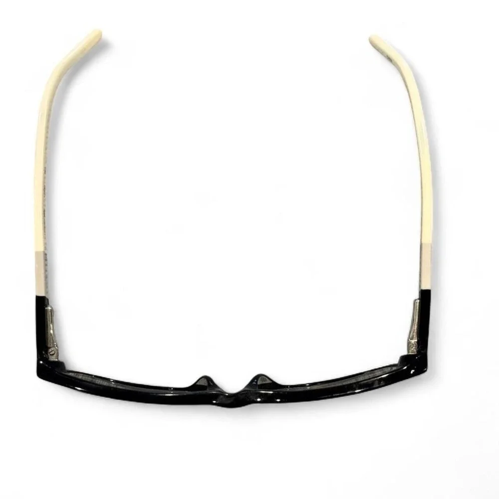 Lacoste L2652 001 Eyeglass *ONLY Frames Black White Rectangle Golf Preppy Office